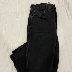 Free people woman’s black denim jeans